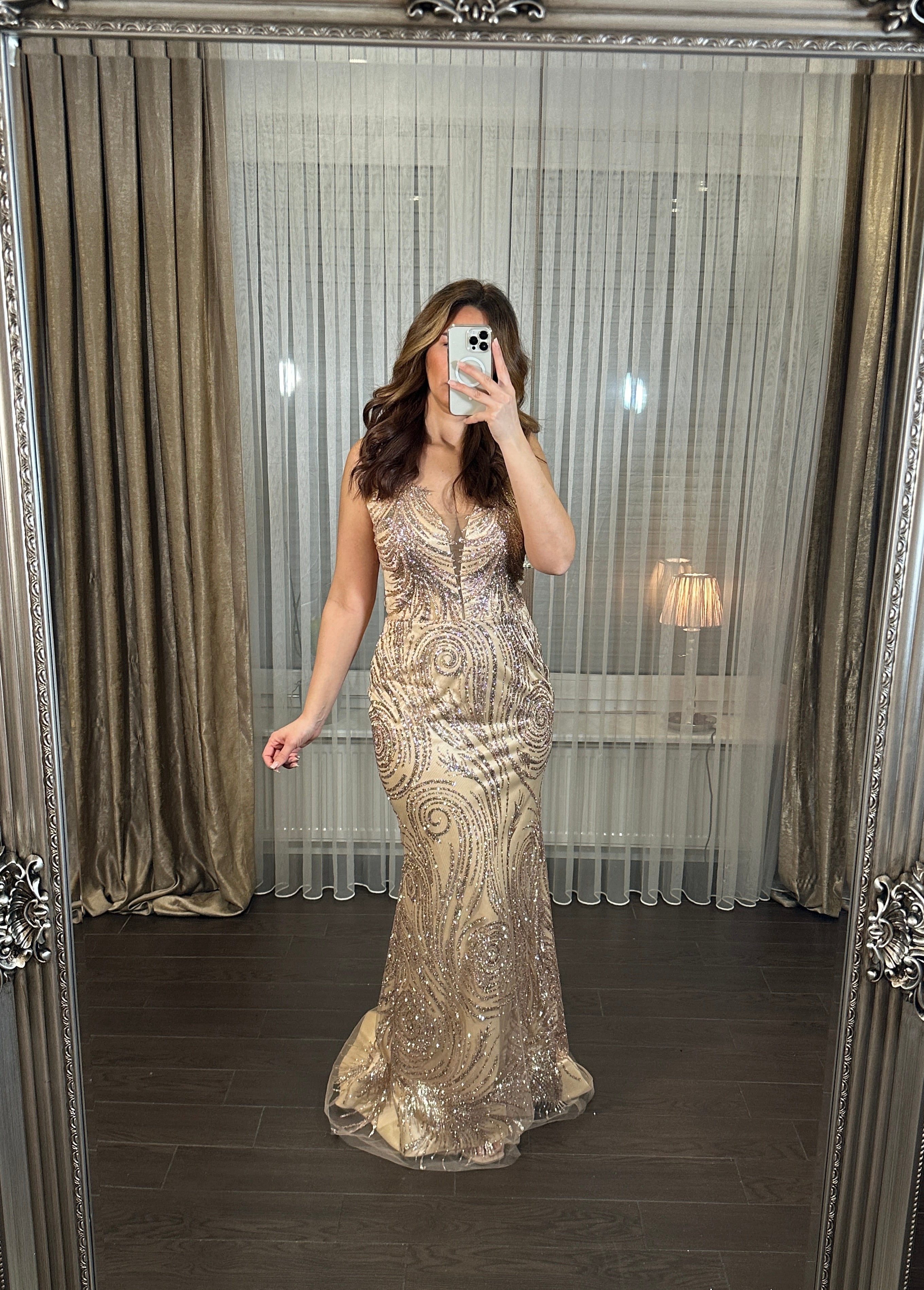 The Gold dress